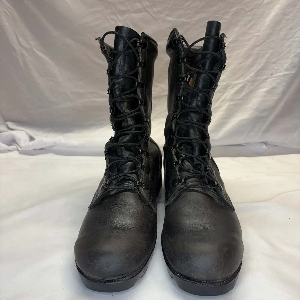 Vintage 1989 USGI RO Search Military Jungle Leather Combat Boots Men's US 9.5 D